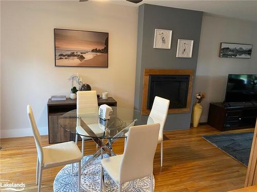 345 Napier Street, Collingwood, ON - Indoor Photo Showing Dining Room With Fireplace