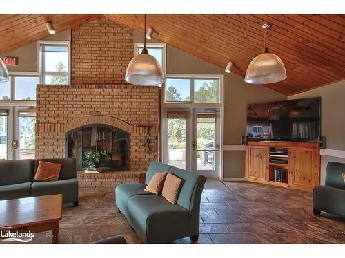 9-2 Ramblings Way, Collingwood, ON - Indoor Photo Showing Living Room With Fireplace