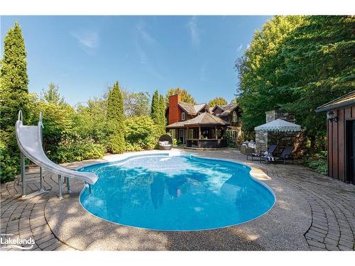 118 Heritage Drive, The Blue Mountains, ON - Outdoor With In Ground Pool With Backyard