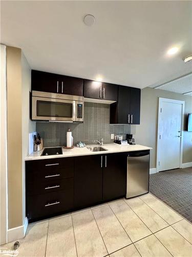 5105-5107-9 Harbour Street E, Collingwood, ON - Indoor Photo Showing Kitchen With Double Sink