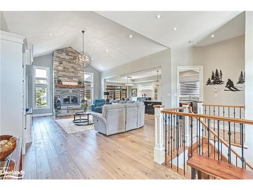 126 West Ridge Drive, The Blue Mountains, ON - Indoor With Fireplace