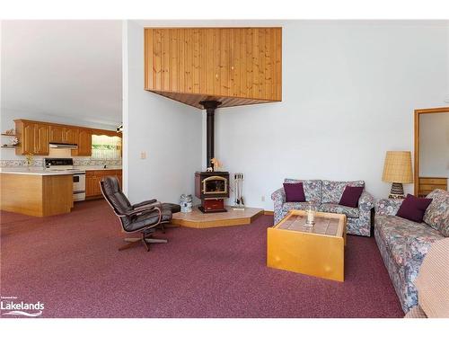 30 Hillside Drive, Nobel, ON - Indoor Photo Showing Other Room With Fireplace