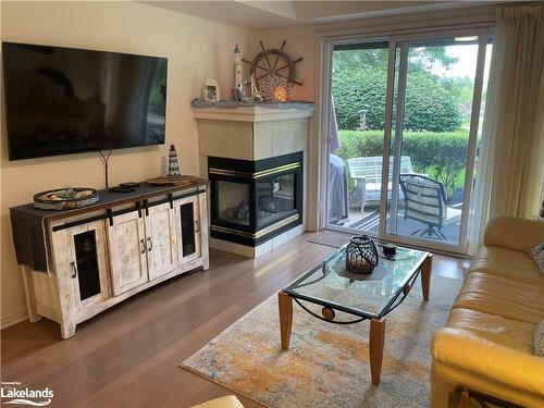 432 Mariners Way, Collingwood, ON - Indoor Photo Showing Living Room With Fireplace