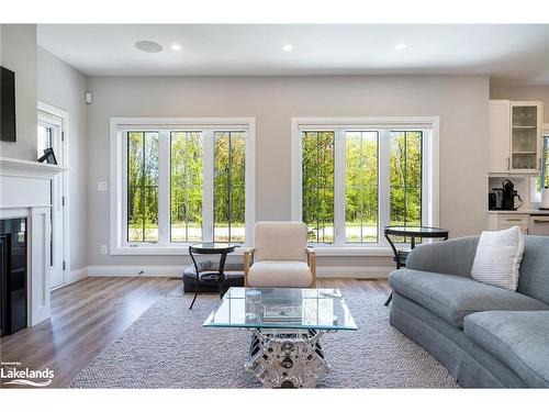 104 Black Willow Crescent, The Blue Mountains, ON - Indoor Photo Showing Living Room With Fireplace