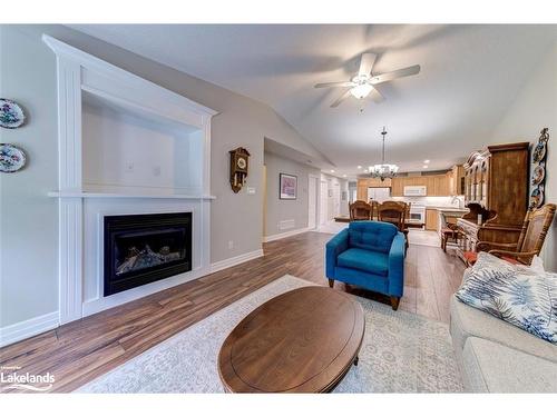 38 Clover Crescent, Wasaga Beach, ON - Indoor Photo Showing Living Room With Fireplace