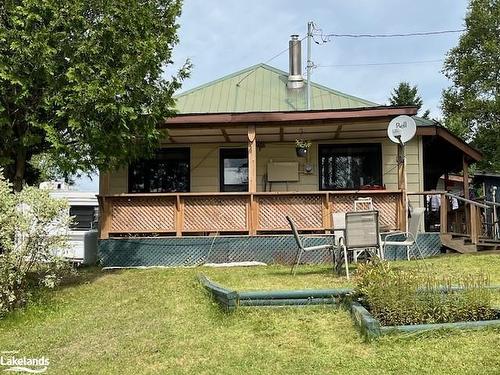 10 George W/S Street, Magnetawan, ON - Outdoor With Deck Patio Veranda