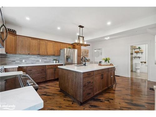 2605 42 County Road, Clearview, ON - Indoor Photo Showing Kitchen With Double Sink