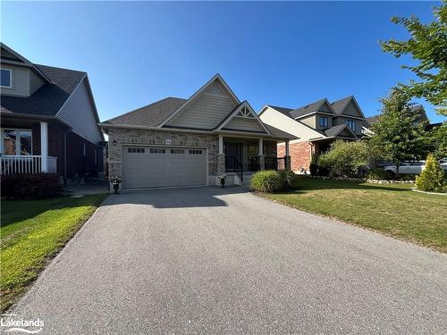 66 Hughes Street, Collingwood, ON - Outdoor With Deck Patio Veranda With Facade