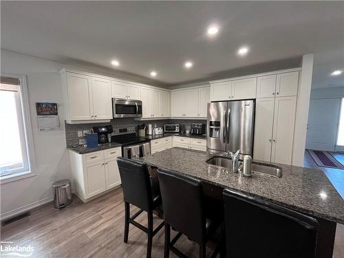 66 Hughes Street, Collingwood, ON - Indoor Photo Showing Kitchen With Stainless Steel Kitchen