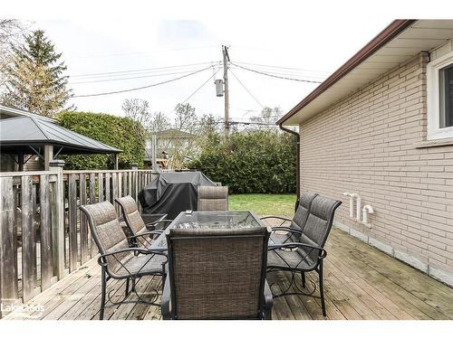 657 Oak Street, Collingwood, ON - Outdoor With Deck Patio Veranda With Exterior