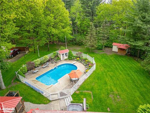 239 Oxbow Park Drive, Wasaga Beach, ON - Outdoor With In Ground Pool With Backyard