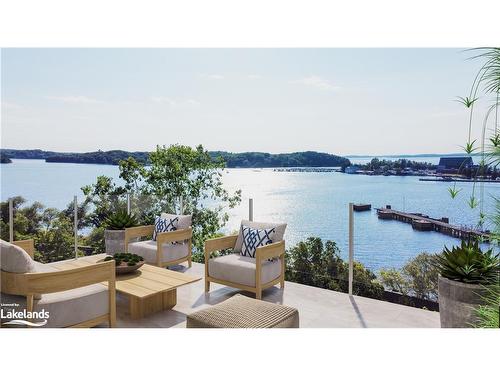 A1-8 Champagne Street, Parry Sound, ON - Outdoor With Body Of Water With View