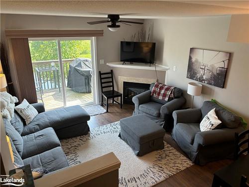 77 Green Briar Drive, Collingwood, ON - Indoor Photo Showing Living Room With Fireplace