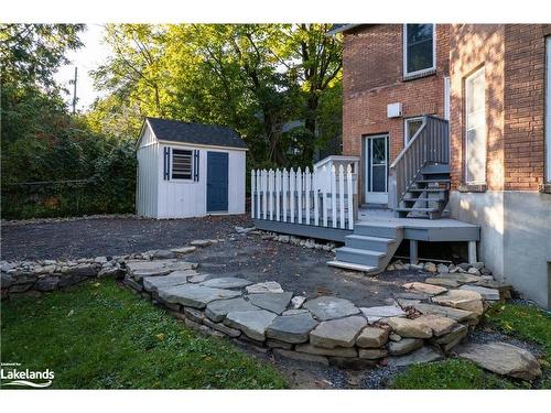 17 West Street N, Huntsville, ON - Outdoor With Deck Patio Veranda