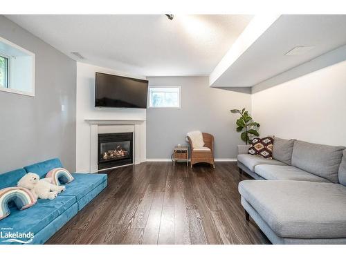 210 Dyer Drive, Wasaga Beach, ON - Indoor Photo Showing Living Room With Fireplace