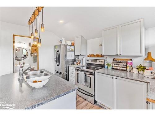 169 Concession 17 Road E, Tiny, ON - Indoor Photo Showing Kitchen With Double Sink