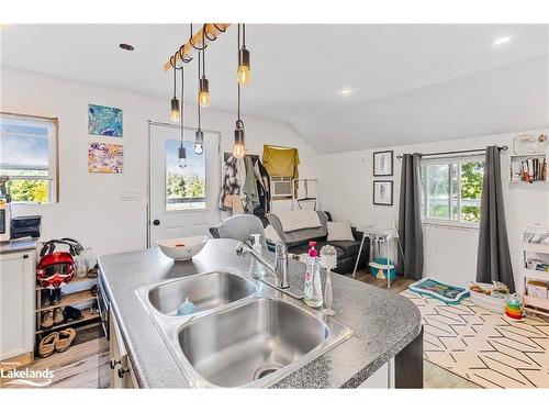 169 Concession 17 Road E, Tiny, ON - Indoor Photo Showing Kitchen With Double Sink