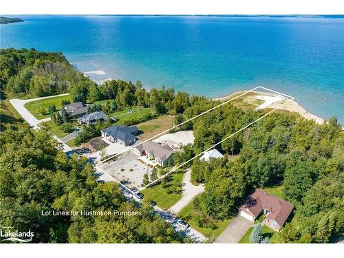 156 Queen'S Bush Road, Meaford Municipality, ON - Outdoor With Body Of Water With View