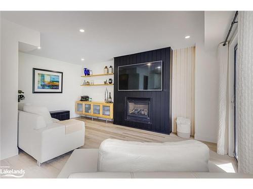 16 Trails End, Collingwood, ON - Indoor Photo Showing Living Room With Fireplace