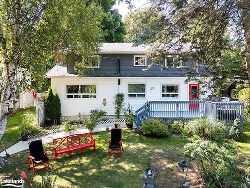 166 Bayview Avenue, Clarksburg, ON - Outdoor With Deck Patio Veranda