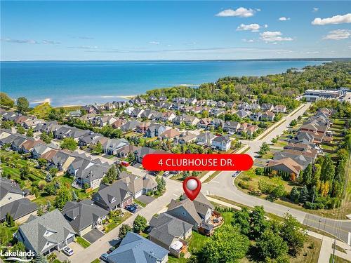 4 Clubhouse Drive, Collingwood, ON - Outdoor With Body Of Water With View