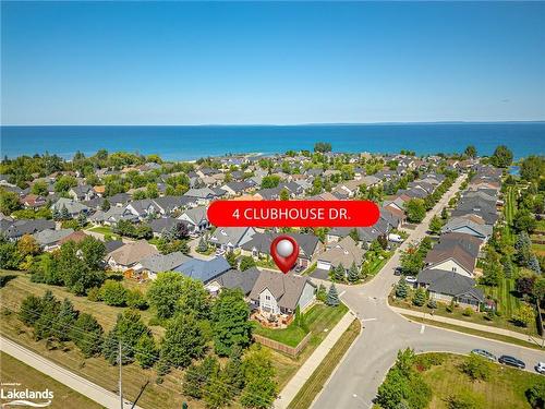 4 Clubhouse Drive, Collingwood, ON - Outdoor With Body Of Water With View