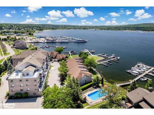 205-4 Beck Boulevard, Penetanguishene, ON - Outdoor With Body Of Water With View