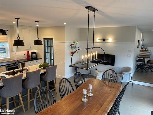 26 Harris Street, Port Carling, ON - Indoor Photo Showing Dining Room