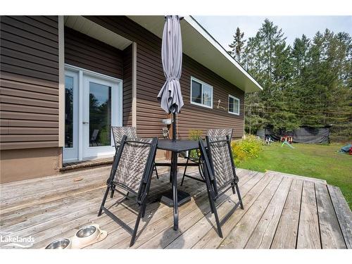 11 Gibson Road, Emsdale, ON - Outdoor With Deck Patio Veranda With Exterior