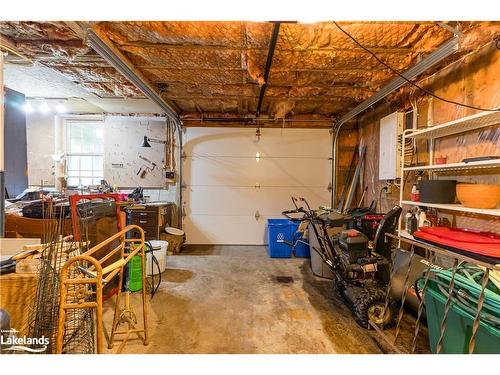 12 Maple Avenue, Huntsville, ON - Indoor Photo Showing Garage