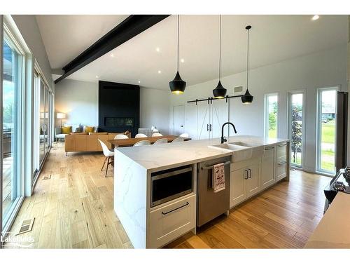 133 Young Drive, Singhampton, ON - Indoor Photo Showing Kitchen With Upgraded Kitchen