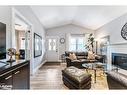 6 Lake Drive, Huntsville, ON  - Indoor Photo Showing Living Room With Fireplace 