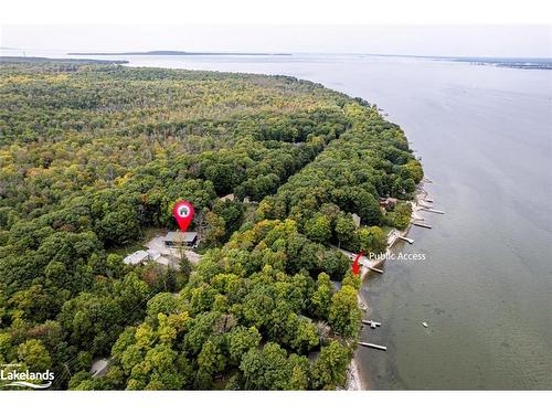 1584 Champlain Road, Tiny, ON - Outdoor With Body Of Water With View