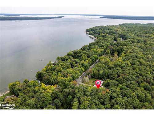 1584 Champlain Road, Tiny, ON - Outdoor With Body Of Water With View