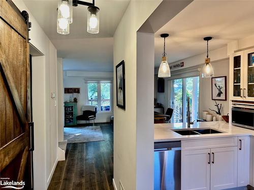 11 Shoreline Dr, Bracebridge, ON - Indoor Photo Showing Kitchen With Double Sink