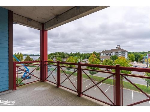 305-130 Steamship Bay Road, Gravenhurst, ON - Outdoor With Balcony With View With Exterior