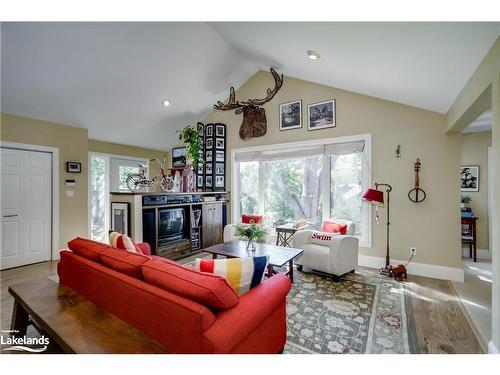 230 Ecclestone Drive, Bracebridge, ON - Indoor Photo Showing Living Room With Fireplace