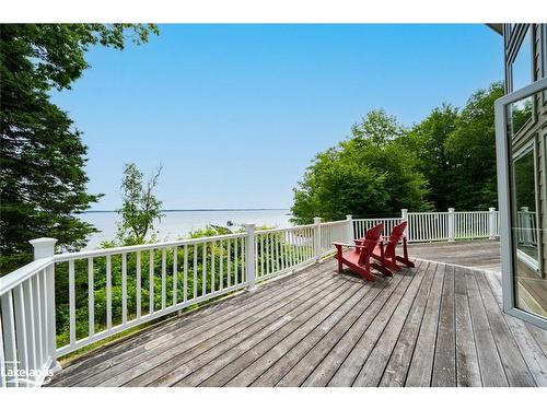 53 Sandy Island, Parry Sound, ON - Outdoor With Deck Patio Veranda With Exterior