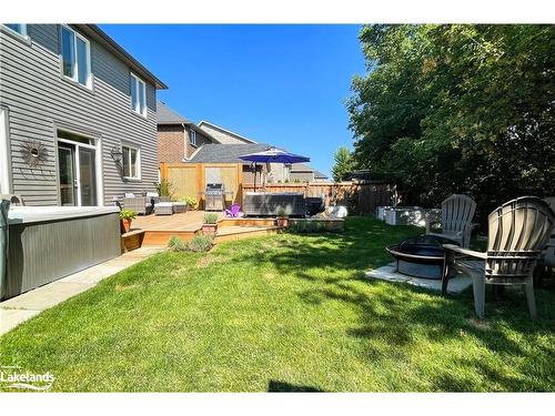 29 Garbutt Crescent, Collingwood, ON - Outdoor With Deck Patio Veranda With Backyard