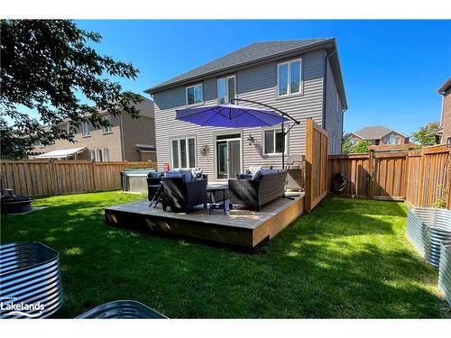 29 Garbutt Crescent, Collingwood, ON - Outdoor With Deck Patio Veranda With Backyard