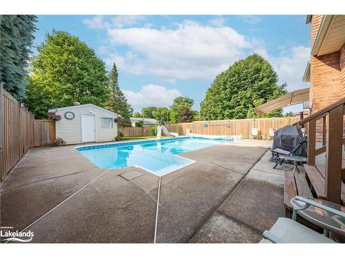 969 Dominion Avenue, Midland, ON - Outdoor With In Ground Pool