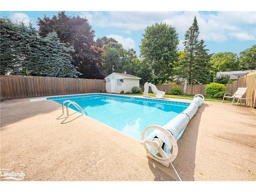 969 Dominion Avenue, Midland, ON - Outdoor With In Ground Pool With Backyard