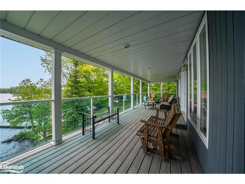 24 Wendy'S Lane, Mckellar, ON - Outdoor With Deck Patio Veranda With Exterior