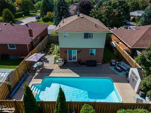 215 Margaret Street, Midland, ON - Outdoor With In Ground Pool With Exterior