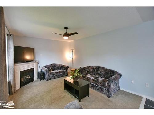 22 Silversands Crescent, Wasaga Beach, ON - Indoor Photo Showing Living Room With Fireplace