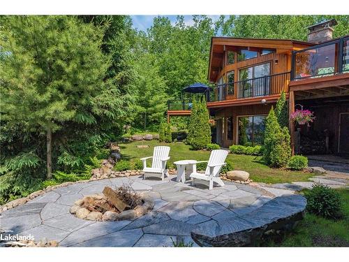 4467 & 4475 Kawagama Lake Road, Dorset, ON - Outdoor With Deck Patio Veranda