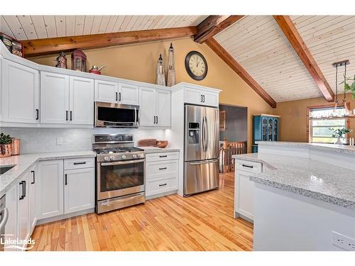 47 Blackburn Avenue, Nottawa, ON - Indoor Photo Showing Kitchen With Stainless Steel Kitchen