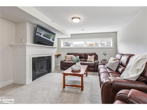 133 Red Pine Street, The Blue Mountains, ON - Indoor Photo Showing Living Room With Fireplace