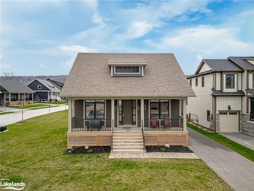 133 Red Pine Street, The Blue Mountains, ON - Outdoor With Deck Patio Veranda With Facade