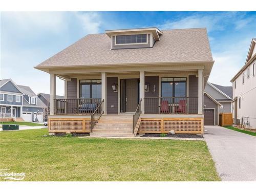 133 Red Pine Street, The Blue Mountains, ON - Outdoor With Deck Patio Veranda With Facade